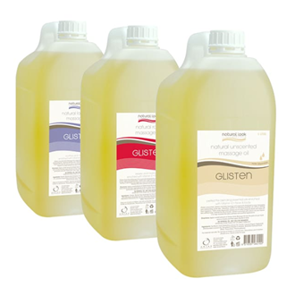 Natural Look Glisten Body Massage Oil - 5L